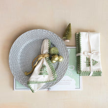Load image into Gallery viewer, Embroidered Tree Napkins
