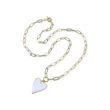 Load image into Gallery viewer, Enamel Heart Necklace
