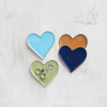 Load image into Gallery viewer, Enamel Metal Heart Tray
