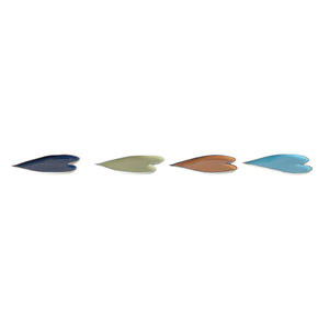Enamel Metal Heart Tray