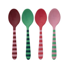 Load image into Gallery viewer, Enameled Utensil Striped Handle
