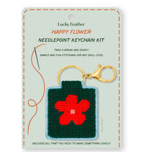 Load image into Gallery viewer, Needlepoint Keychain
