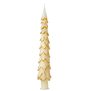 Gilded Taper Candles