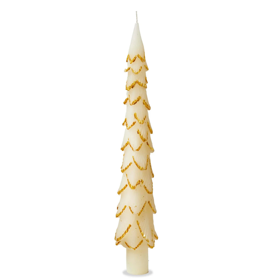 Gilded Taper Candles