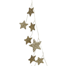 Load image into Gallery viewer, Glitter Star Garland
