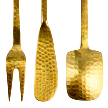 Load image into Gallery viewer, Hammered Utensil Set
