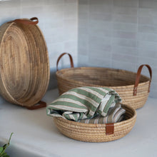 Load image into Gallery viewer, Hand-Woven Seagrass Basket
