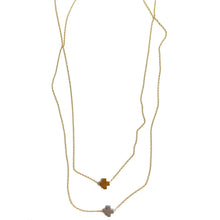 Load image into Gallery viewer, Hematite Cross Necklace
