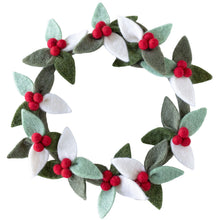 Load image into Gallery viewer, Felt Berry Wreath
