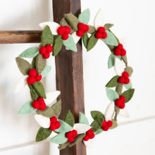 Load image into Gallery viewer, Felt Berry Wreath

