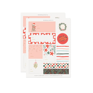 Holiday Gift Tag Stickers