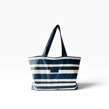 Load image into Gallery viewer, Striped Buoy Carry All Tote - Harbor Stripe
