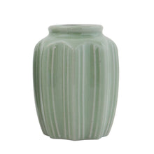 Load image into Gallery viewer, Jade Stoneware Vases
