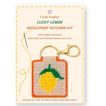Load image into Gallery viewer, Needlepoint Keychain
