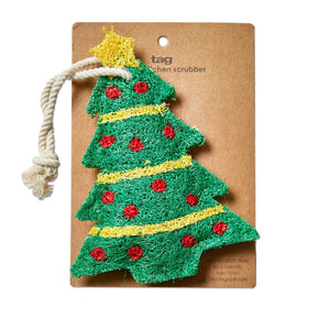 Holiday Loofah Scrubber