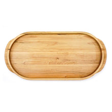 Load image into Gallery viewer, Maple Oval Serving Tray
