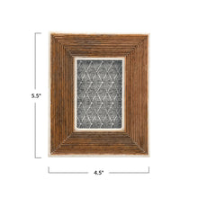 Load image into Gallery viewer, Bone Border Frame 5.5&quot;x4.5&quot;
