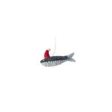 Load image into Gallery viewer, Santa Sardine Ornament

