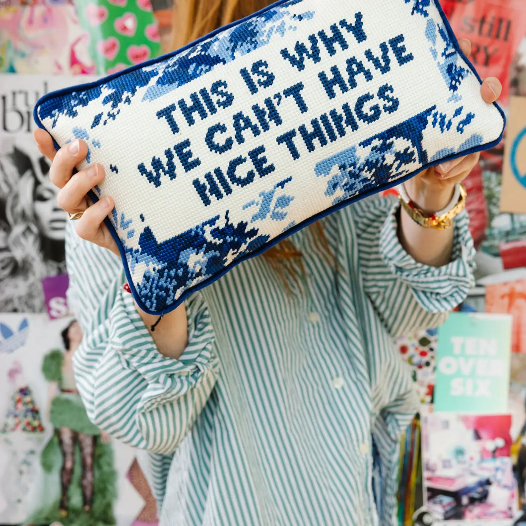 Needlepoint Pillow