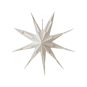 Paper Star with LED light string