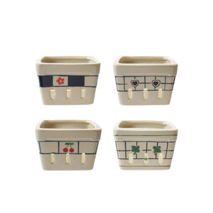 Pattern Berry Basket
