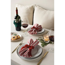 Load image into Gallery viewer, Peppermint Stripe Napkin Set

