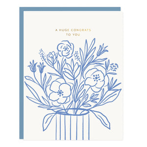 Congrats Bouquet Card