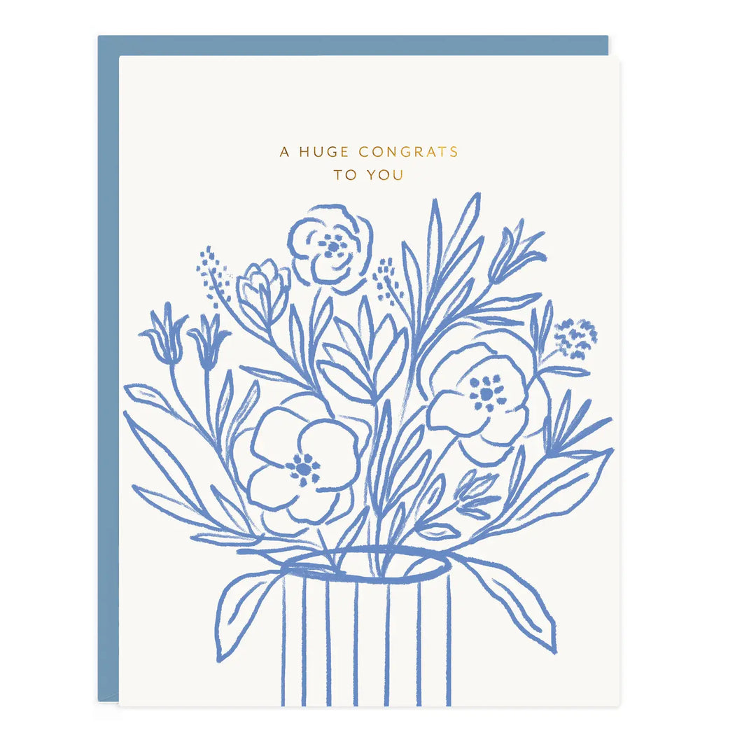 Congrats Bouquet Card