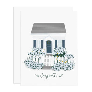 Congrats Cottage Card