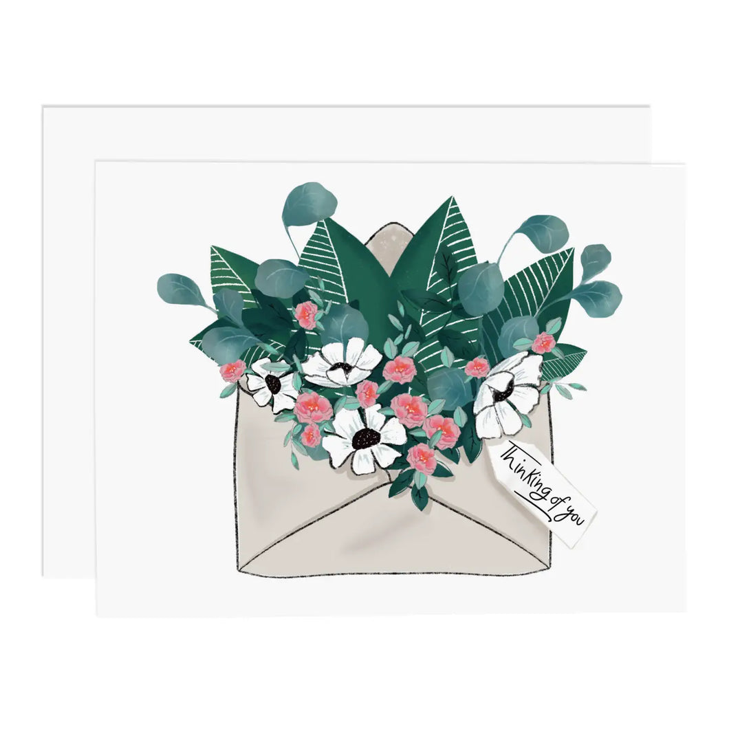 Envelope Thinking of You Card