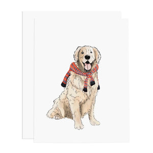Preppy Retriever Card