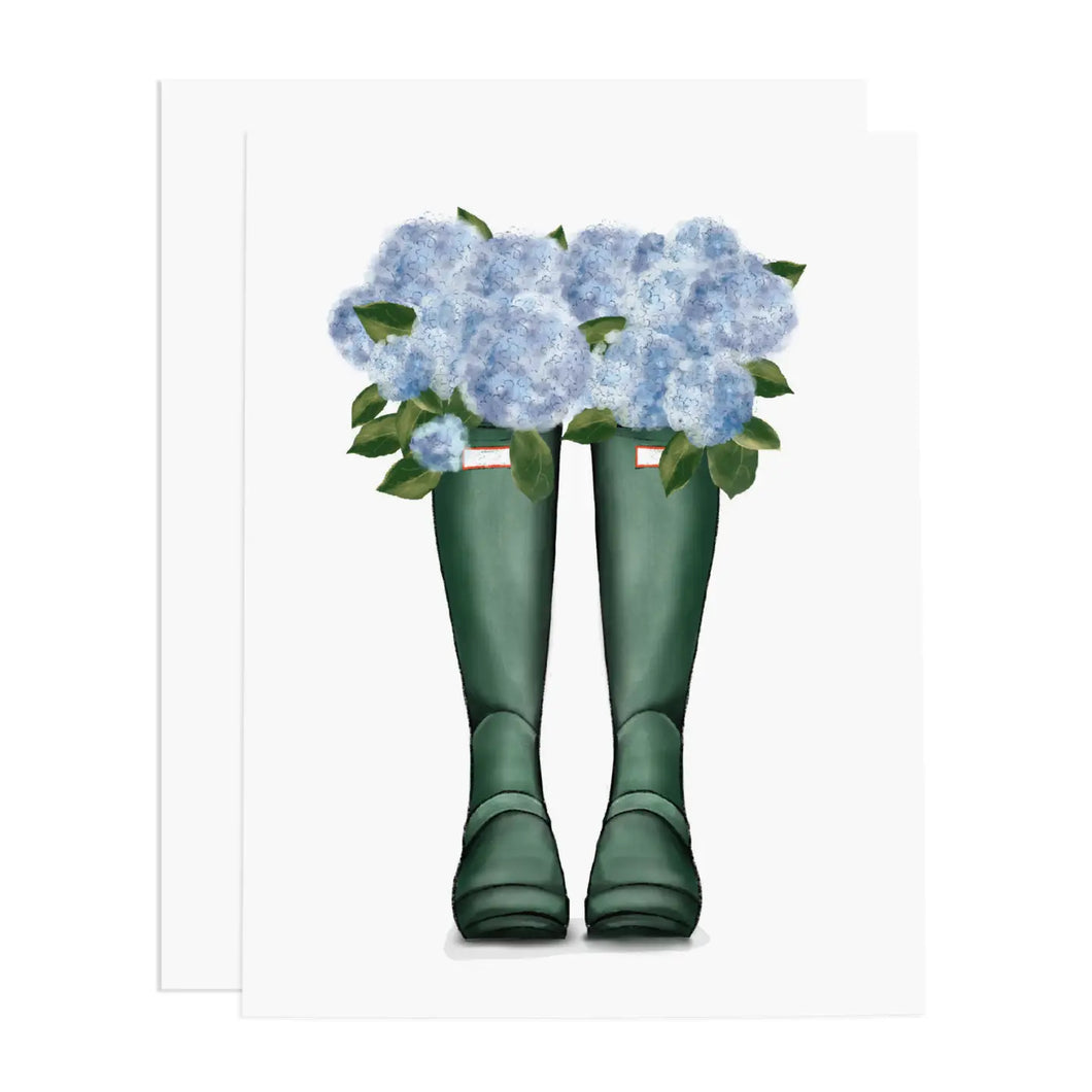 Rain Boots Card