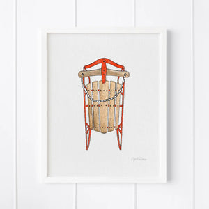 Sled Print