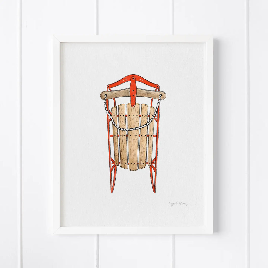 Sled Print