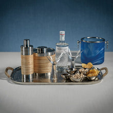 Load image into Gallery viewer, Rattan &amp; SS Ice Bucket

