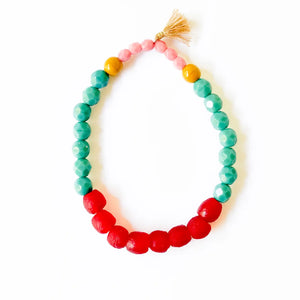 Recycled African Glass Bracelet