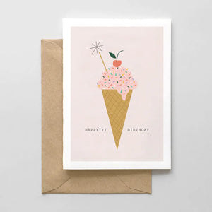 Birthday Ice Cream Card