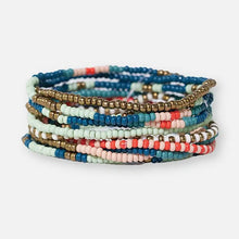 Load image into Gallery viewer, Sage 10-Strand Bracelet
