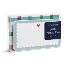 Load image into Gallery viewer, Scalloped Heart Little Note Set Duo

