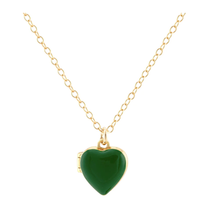 Enamel Heart Locket