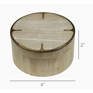 Resin Brass Box