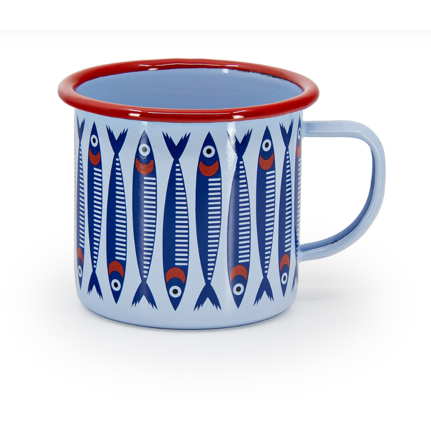 Anchovies Enamel Mug