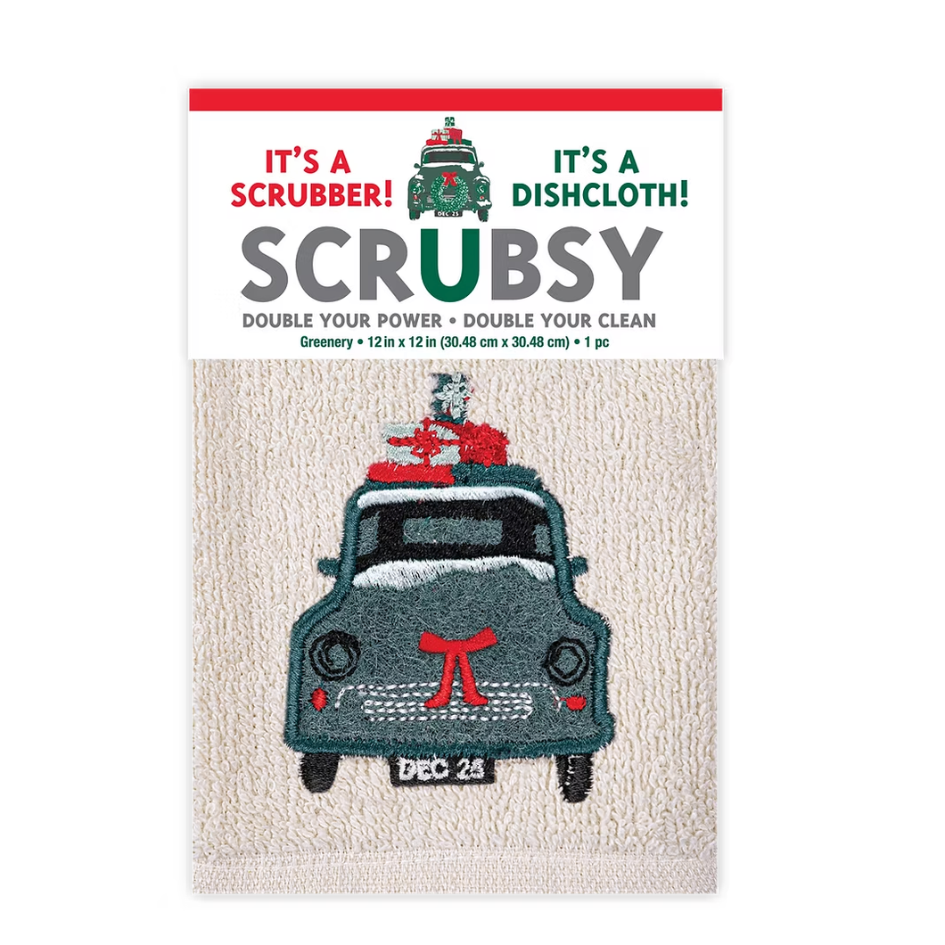 Holiday Scrubsy Cloth