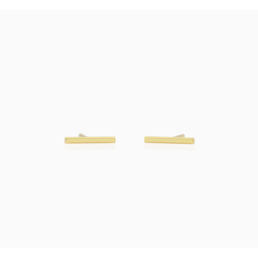 Bar Dash Stud Earring