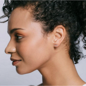 Bar Dash Stud Earring