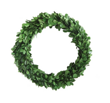Load image into Gallery viewer, Preserved Boxwood Wreath
