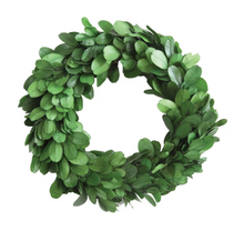Load image into Gallery viewer, Preserved Boxwood Wreath
