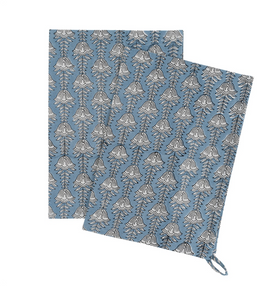 Block Print Tea Towel Set