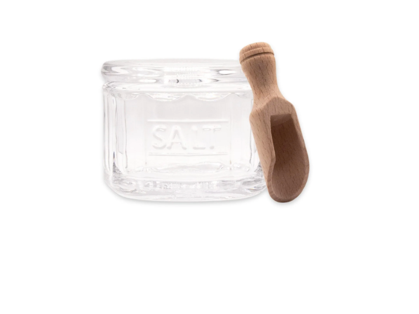 Salt Pot with Scoop