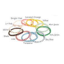 Load image into Gallery viewer, Enamel &amp; Gold Bracelets
